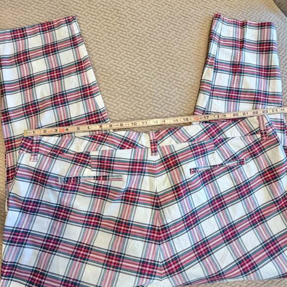 PLUS SIZE- Old Navy Red Green Plaid Festive Holiday Christmas Stretchy Dress Pan - Picture 6 of 9